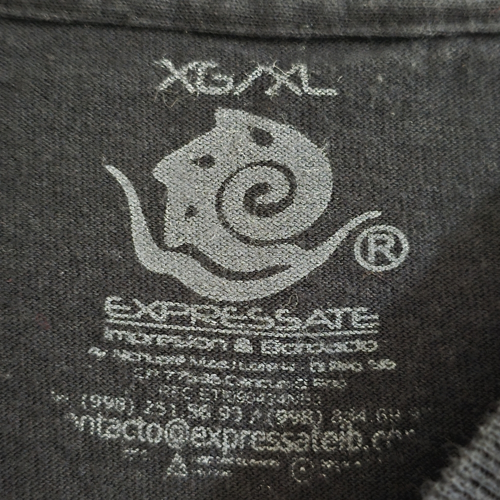 Calendario Maya/ Mexico/ Cancun Black T-Shirt, Size XL. - Picture 5 of 12